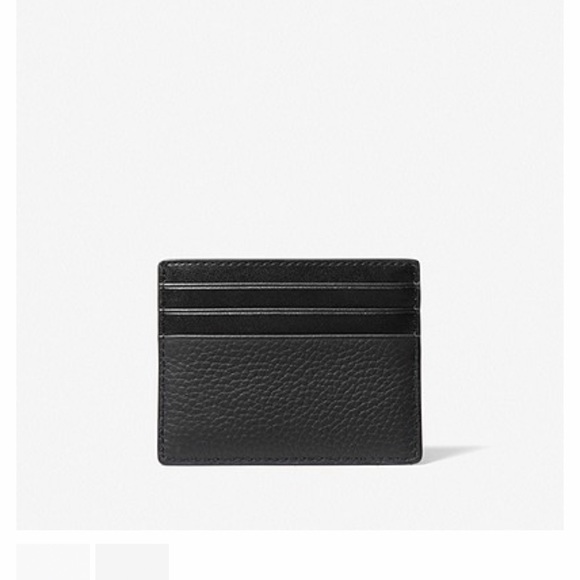 NEW Copper Pebbled Leather Card Case Wallet - Picture 2 of 2